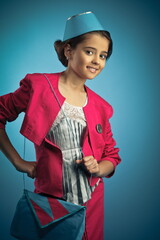 Beautiful girl. Clothes