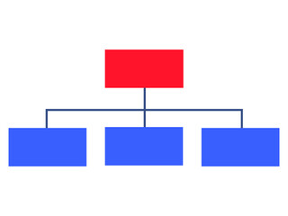 Fototapeta premium Vector illustration for Flowchart EPS10