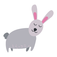 gray hare verma easter bunny