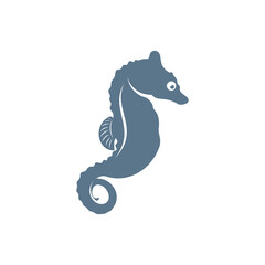 Seahorses logo vector, Creative Seahorses logo design concepts template, icon symbol, illustration