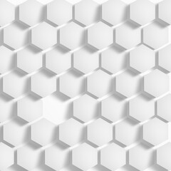Naklejka premium abstract hexagon pattern background