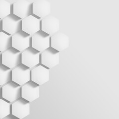 abstract hexagon pattern background