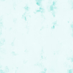 Aqua ink and watercolor texture on white paper background. Gradient paint strokes and decalcomania effect. Hand-painted gouache abstract image. Mess on the canvas.