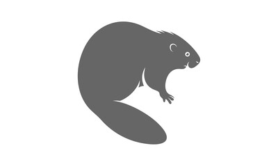 Beaver logo vector, Creative Beaver logo design concepts template, icon symbol, illustration