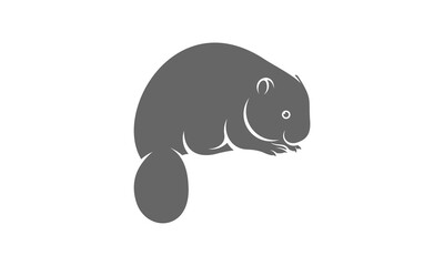Beaver logo vector, Creative Beaver logo design concepts template, icon symbol, illustration