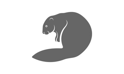 Beaver logo vector, Creative Beaver logo design concepts template, icon symbol, illustration