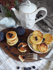 Art photo of healthy food dishes