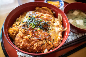 カツ丼　和食イメージ
