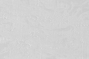 Modern contemporary acrylic background. Black and white paint texture made with a brush. Abstract painting on paper. Mess on the canvas. Clay paint.