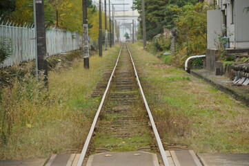 地方鉄道の線路