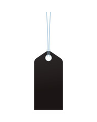 commercial tag hanging isolated icon