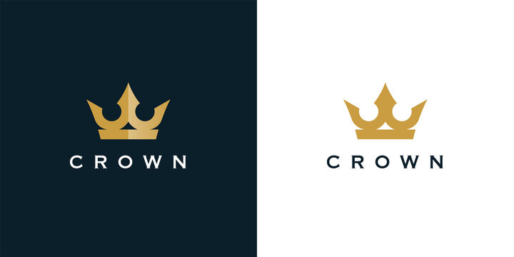 Premium Vector  King crown letter m or mm m monogram logo