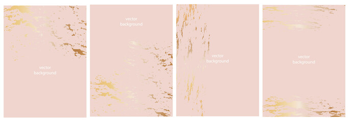 Set of vector abstract universal background with copy space for text.