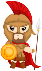 A vector of Ares the God of War