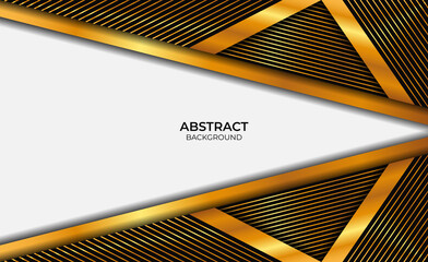 Design Luxury Gold And Black Background