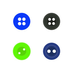 shirt button icon design vector template