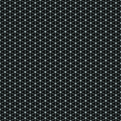 Seamless vector pattern of gradient  elements on a black background. Geometric design. Print for wrapping, web backgrounds, fabric, decor, surface, packaging, scrapbooking, etc.