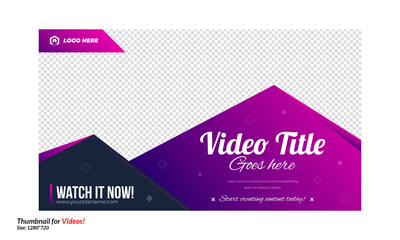 Editable Gradient Thumbnail Design for social media Channel Text Effect Editable Premium Vector, Customizable Thumbnails banner art video thumbnails fully editable text