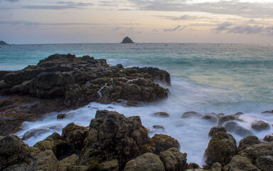 sea and rocks