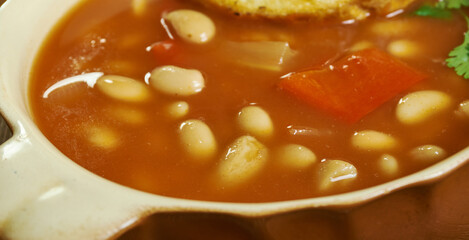 Italian  Zuppa di fagioli