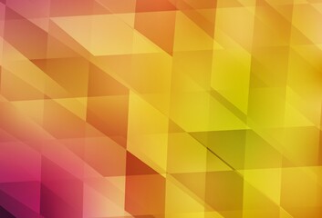 Light Red, Yellow vector layout with lines, rectangles.