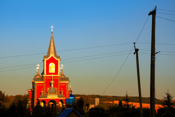 Fototapeta na wymiar Orthodox Monastery Zloti