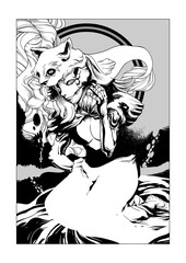 Illustration_03/26/2004 : Deep sea witch