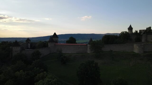 Helfstyn castle in the Czech Republic