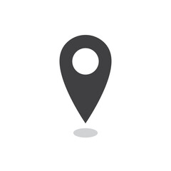 
geolocation icon on white background. vector illustration