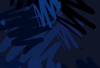 Light BLUE vector template with repeated sticks.