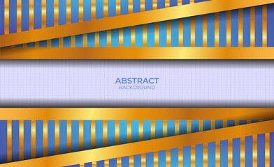 Luxury Background Blue And Gold Style