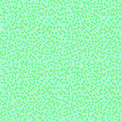 Seamless vector pattern of green mosaic background. Green random pattern. Print for wrapping, web backgrounds, fabric, decor, surface, packaging, scrapbooking, etc.  