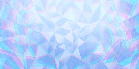 Sfondo azzurro futuristico geometrico moderno creativo triangoli