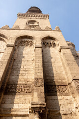 ancient islamic mosque located in the Muiz street in Cairo