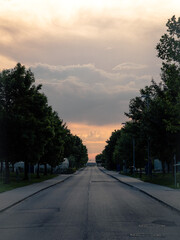 Road to sunset