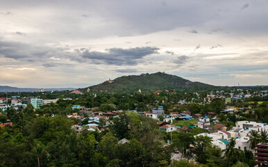 Fototapeta na wymiar Mandalay Myanmar Burma Southeast Asia the cityscape and landscape