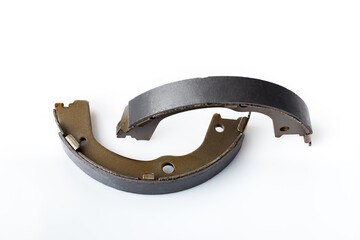 kit of drum brake shoes with asbestos alloy on steel car spare parts pads, view hand brakes...
