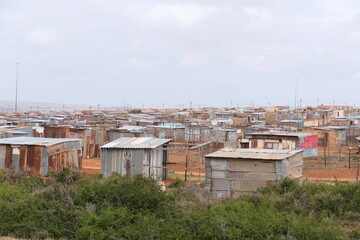Townships bei Uitenhage, Südafrika. Ab 1985 wurde Uitenhage das Zentrum des Widerstands gegen die...