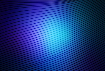 Dark BLUE vector pattern with curved lines.