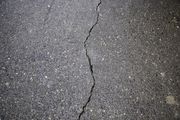 Obraz premium Broken street floor