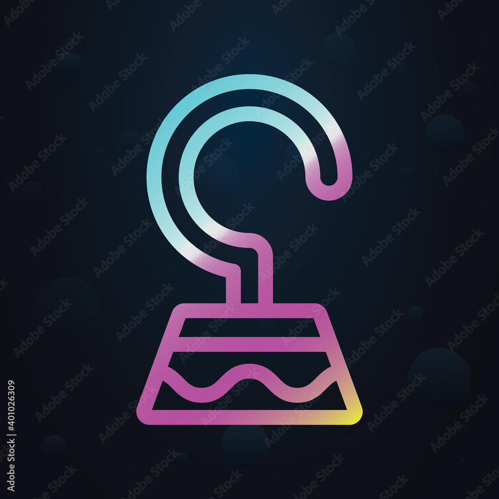 Poster hook nolan icon. simple thin line, outline vector of seaside icons for ui and ux, website or mobile 