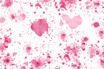 Art from watercolor With the distribution of color
