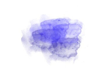 Art from watercolor With the distribution of color
