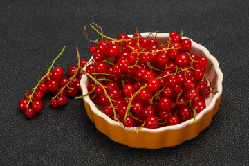 Sweet tasty fresh Red currant