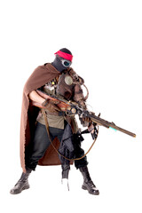 post-apocalyptic soldier
