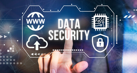 Internet, business, Technology and network concept. Cyber security data protection business technology privacy concept.