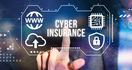 Internet, business, Technology and network concept. Cyber security data protection business...