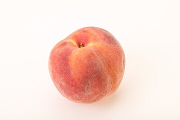 Fresh ripe sweet peach fruit