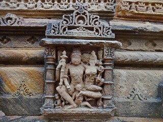 Fototapeta na wymiar Modhera, the majestuous Sun Temple of Gujarat,india