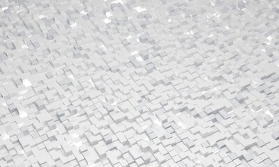 Square block structure background